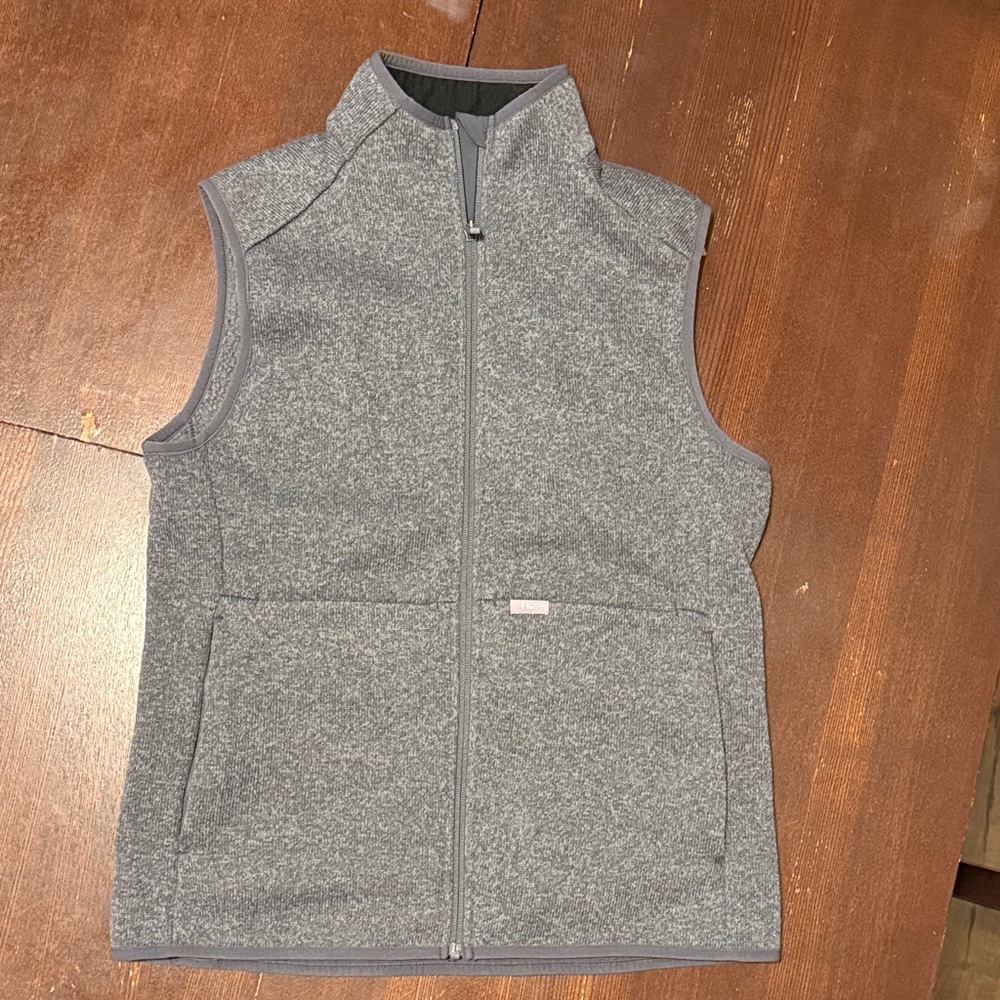 Figs On shift sweater knit fleece Vest